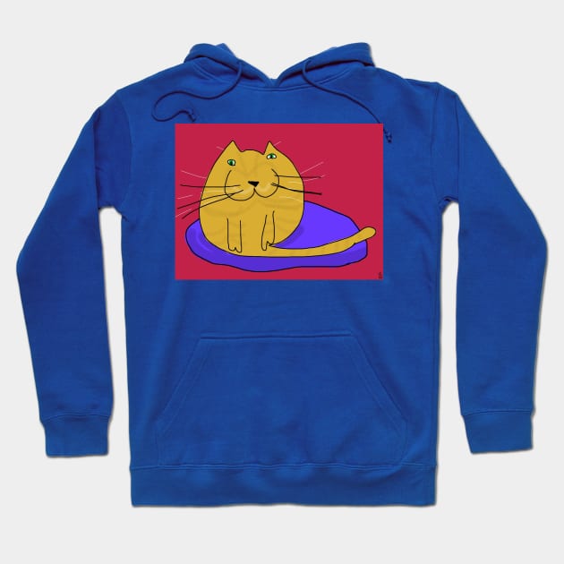 Fat Cat Hoodie by Dabse